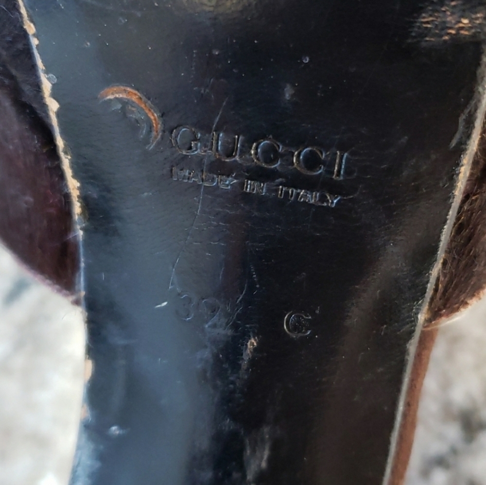 Gucci Platform Ponyhair Heels - Picture 2 of 8